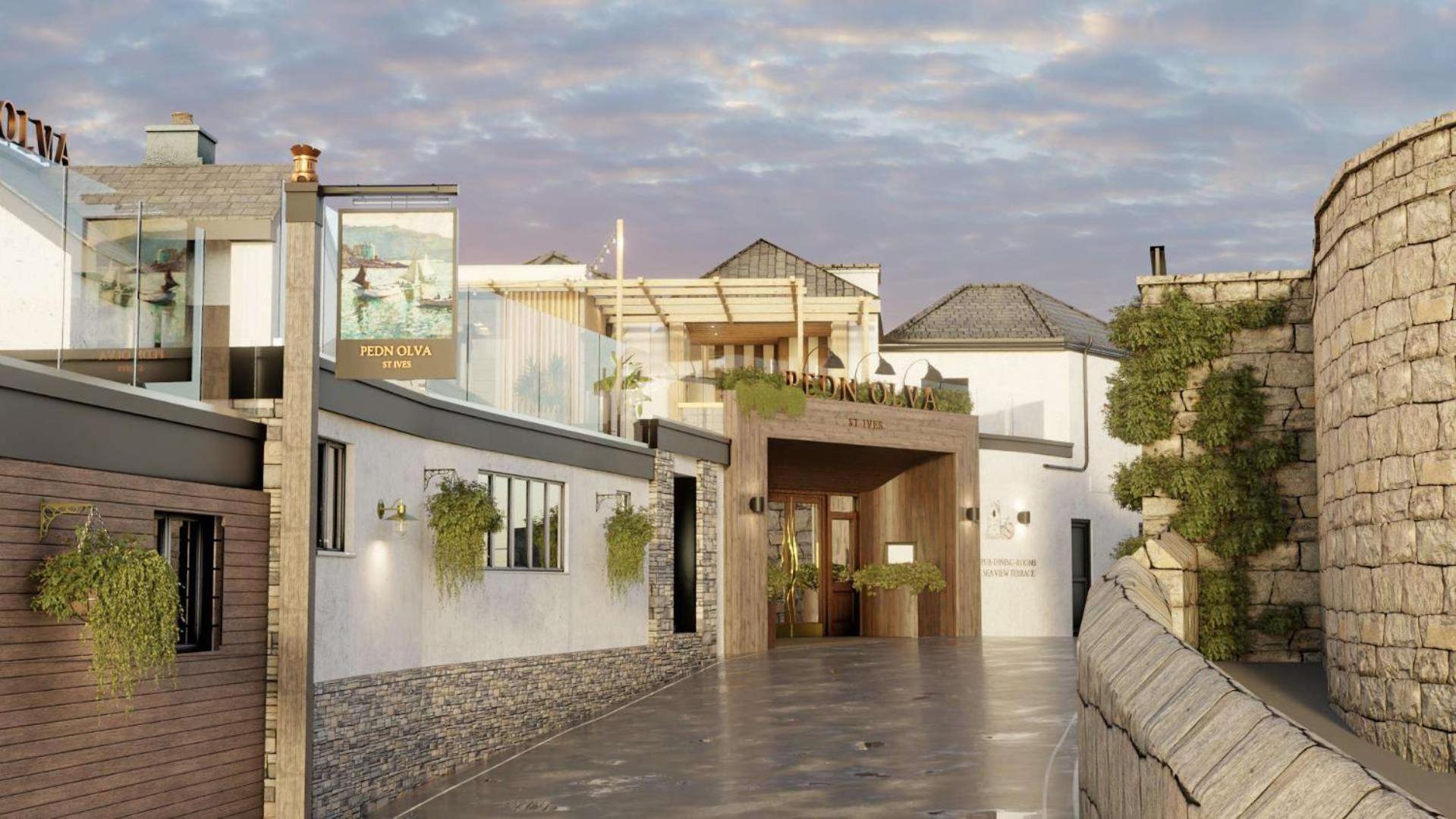Hotel Pedn-Olva St Ives Exterior foto